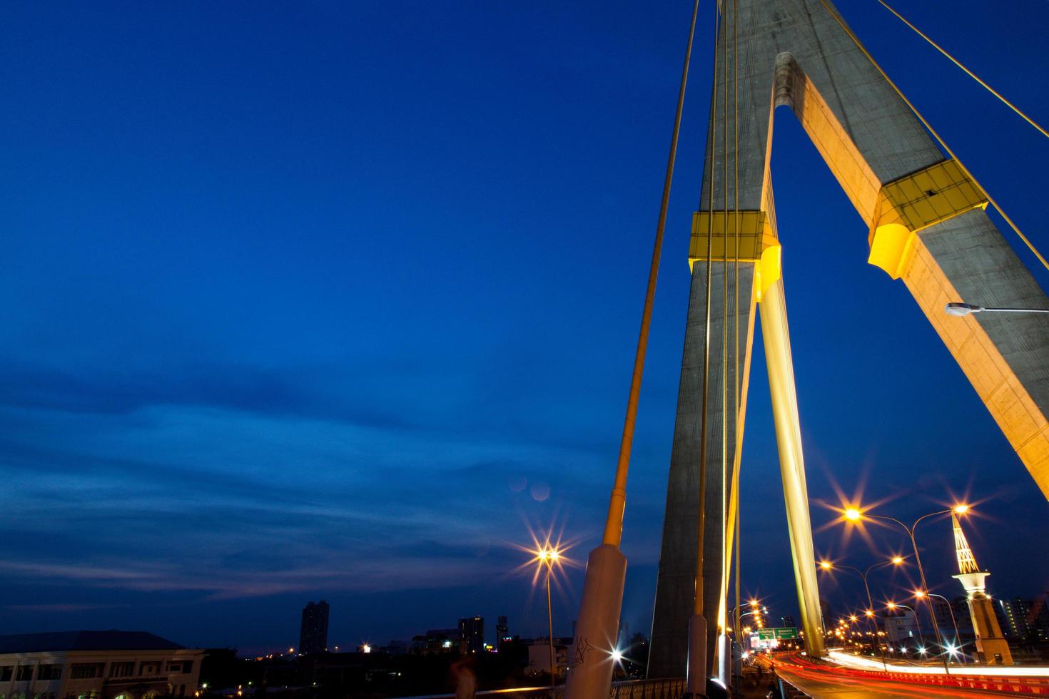 Bridge in the evening photo