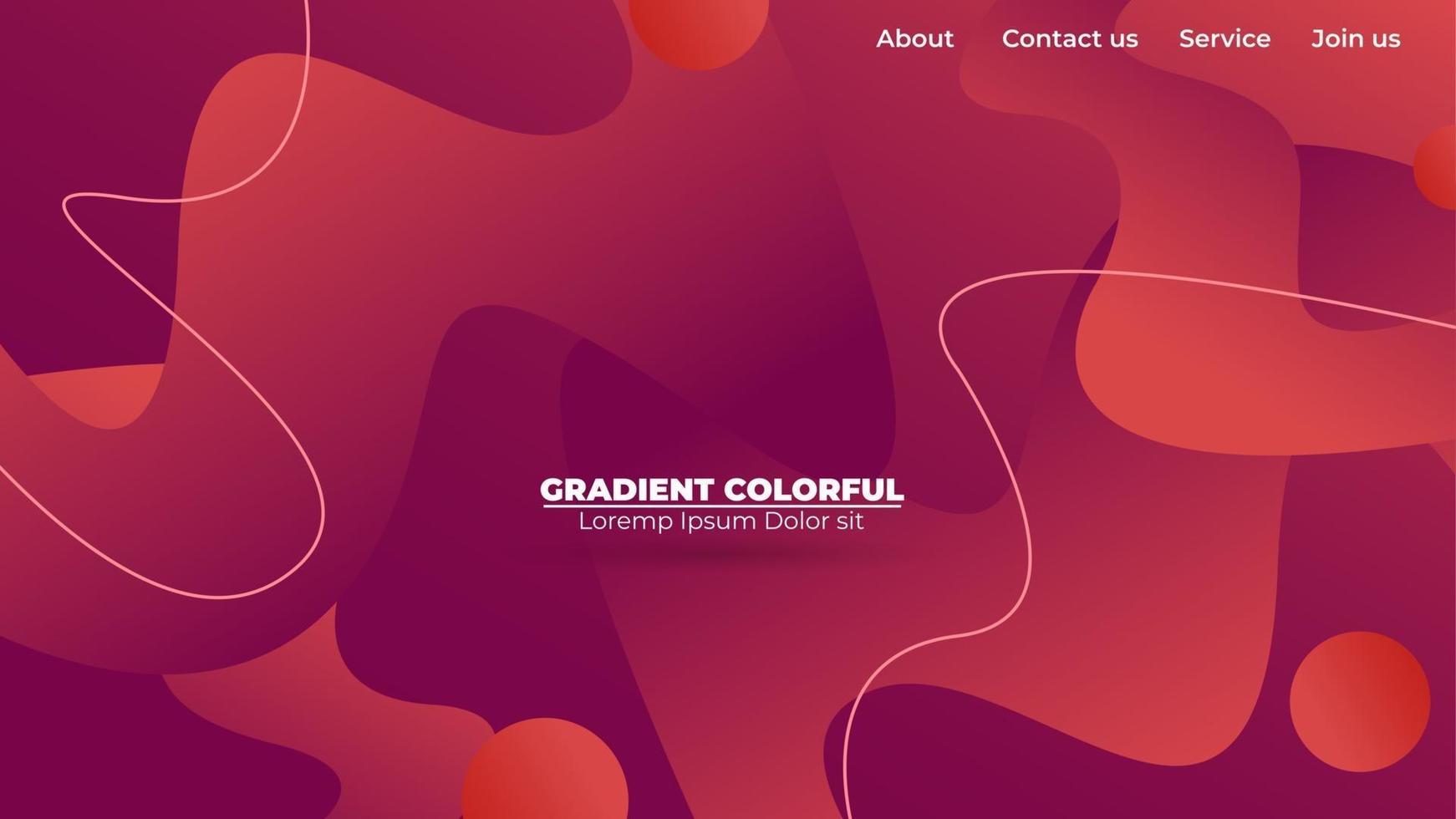 Modern abstract gradient wavy geometric background. Suitable For Wallpaper, Banner, Background, Card, Book Illustration, landing page, gift, cover, flyer, report, bussiness, social media vector