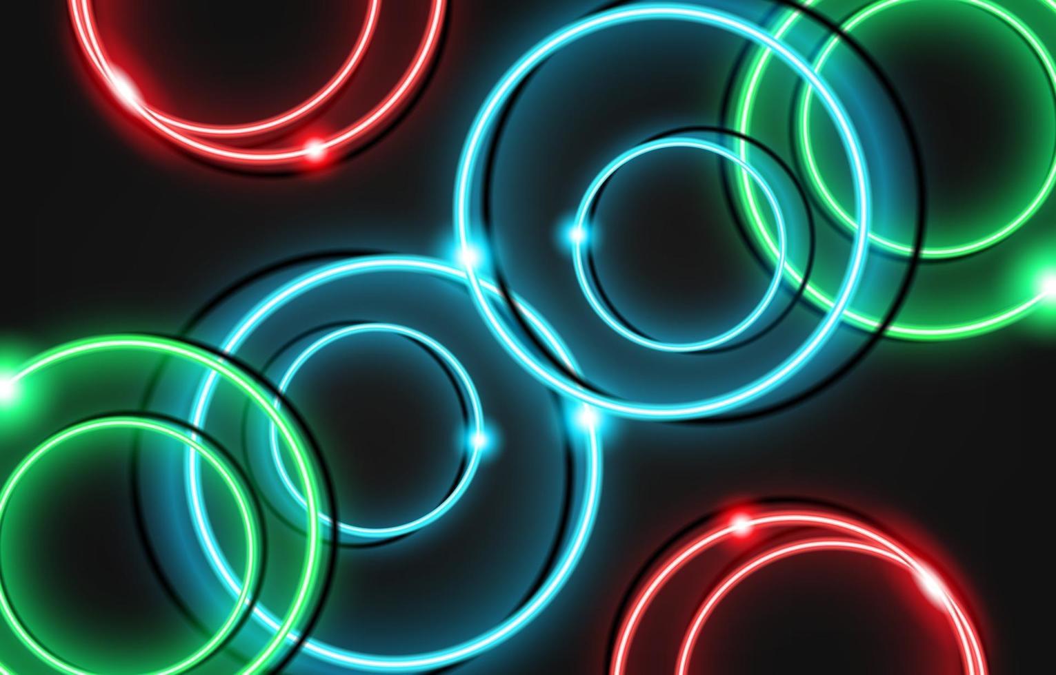 neon circle luxury background with metal texture 3d abstract. Suitable For Wallpaper, Banner, Background, Card, Book Illustration, landing page, gift, cover, flyer, report, bussiness, social media vector