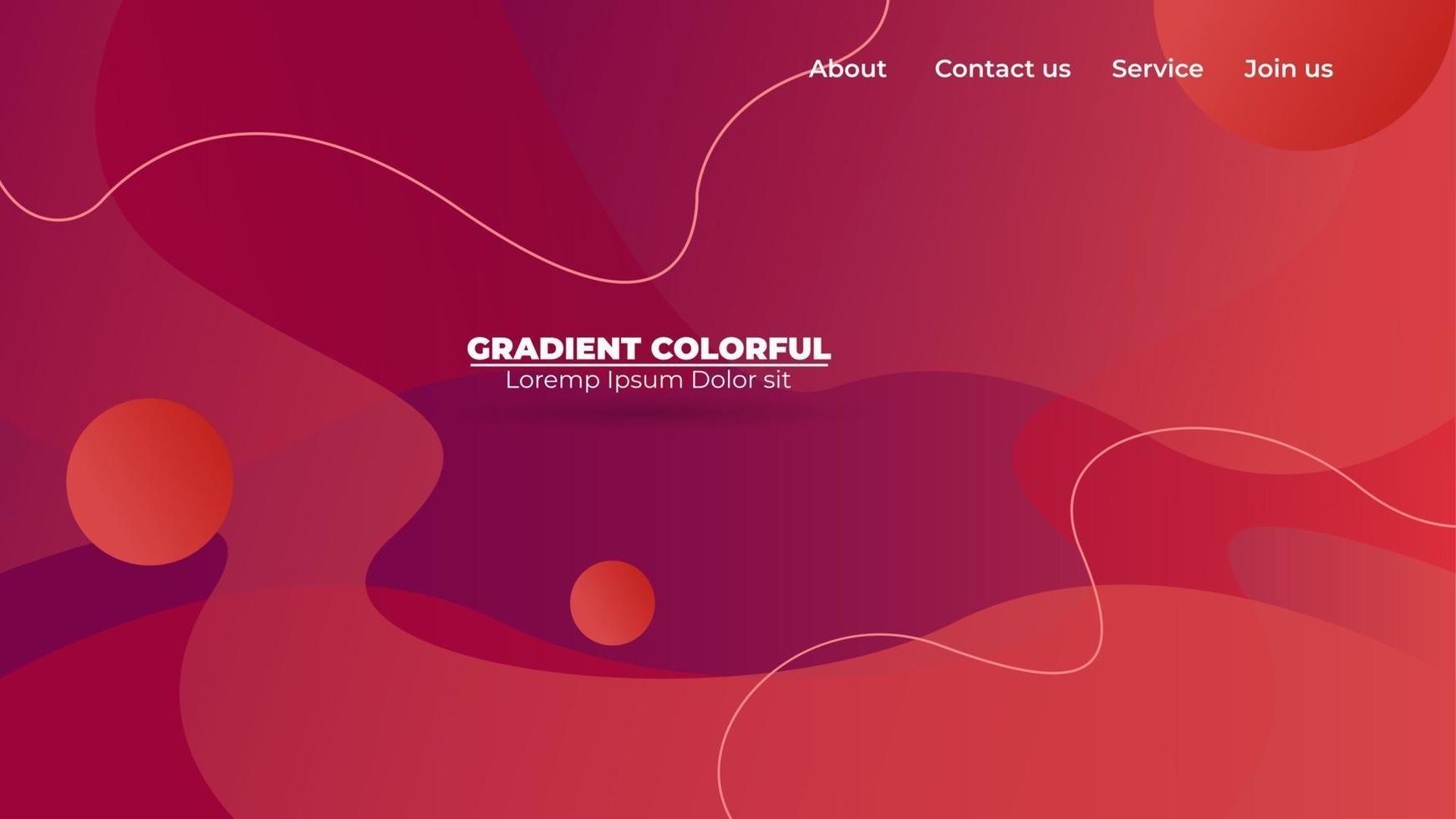 Modern abstract gradient wavy geometric background. Suitable For Wallpaper, Banner, Background, Card, Book Illustration, landing page, gift, cover, flyer, report, bussiness, social media vector