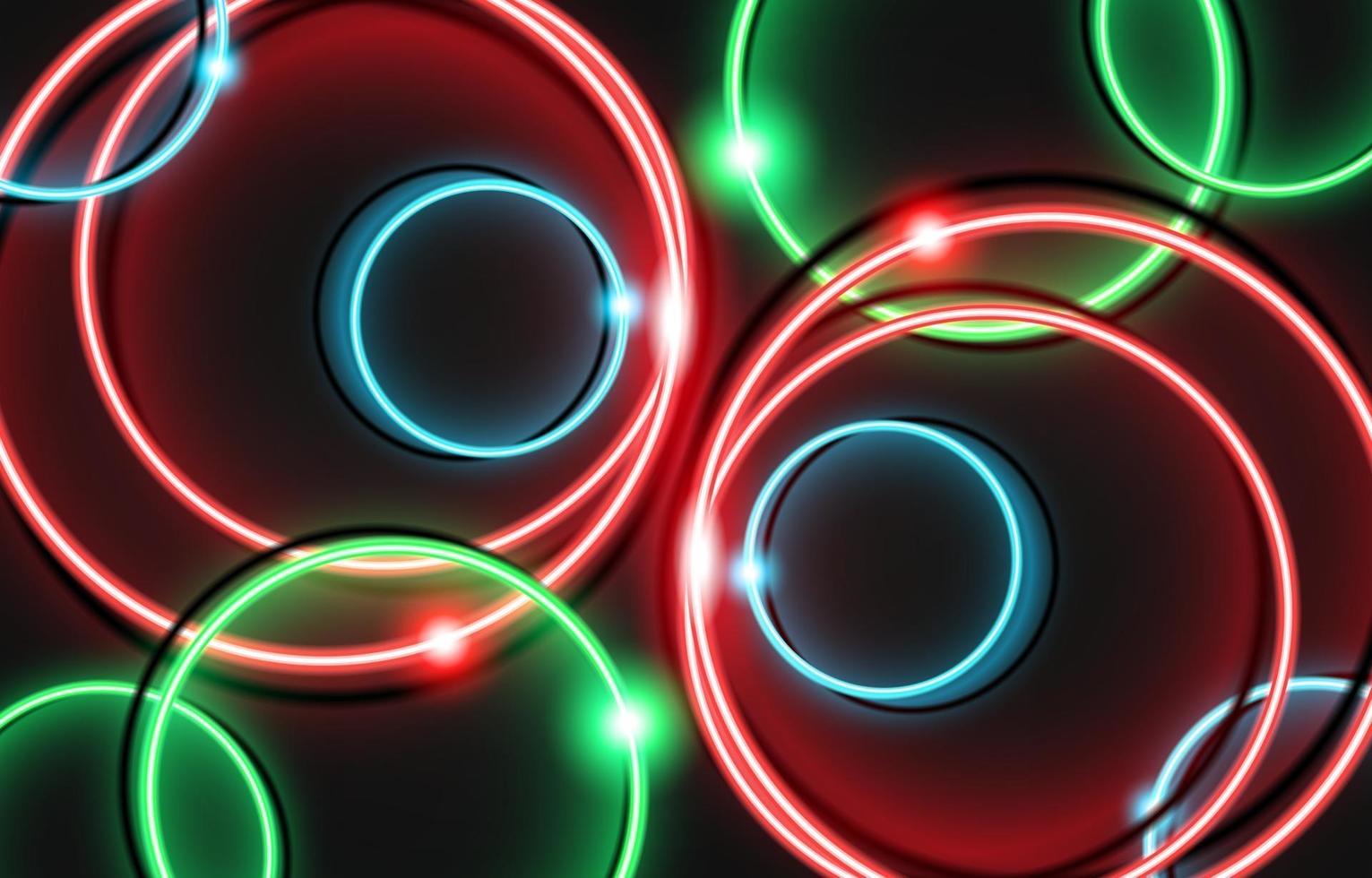neon circle luxury background with metal texture 3d abstract. Suitable For Wallpaper, Banner, Background, Card, Book Illustration, landing page, gift, cover, flyer, report, bussiness, social media vector