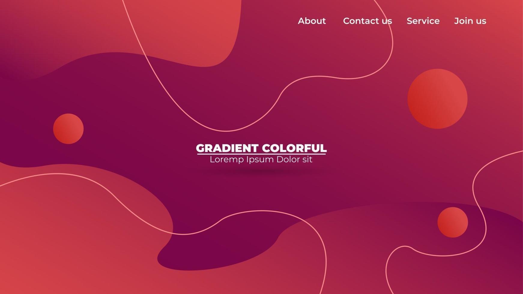 Modern abstract gradient wavy geometric background. Suitable For Wallpaper, Banner, Background, Card, Book Illustration, landing page, gift, cover, flyer, report, bussiness, social media vector