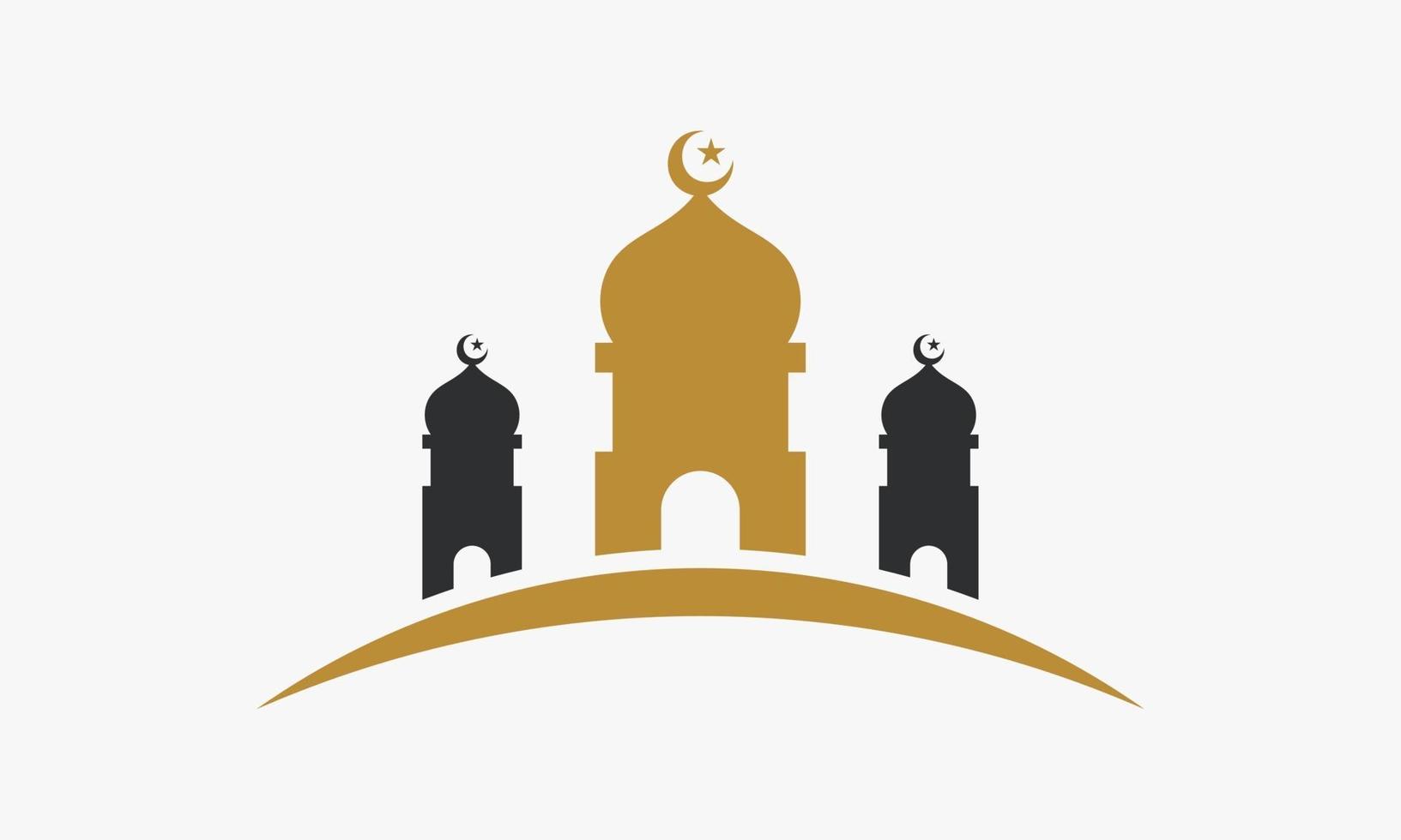 Great Mosque icon design vector