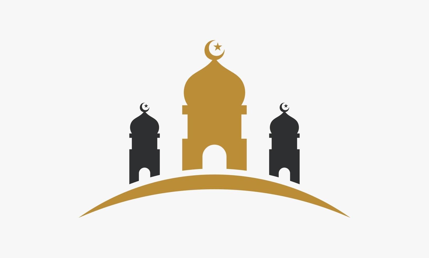 Great Mosque icon design vector