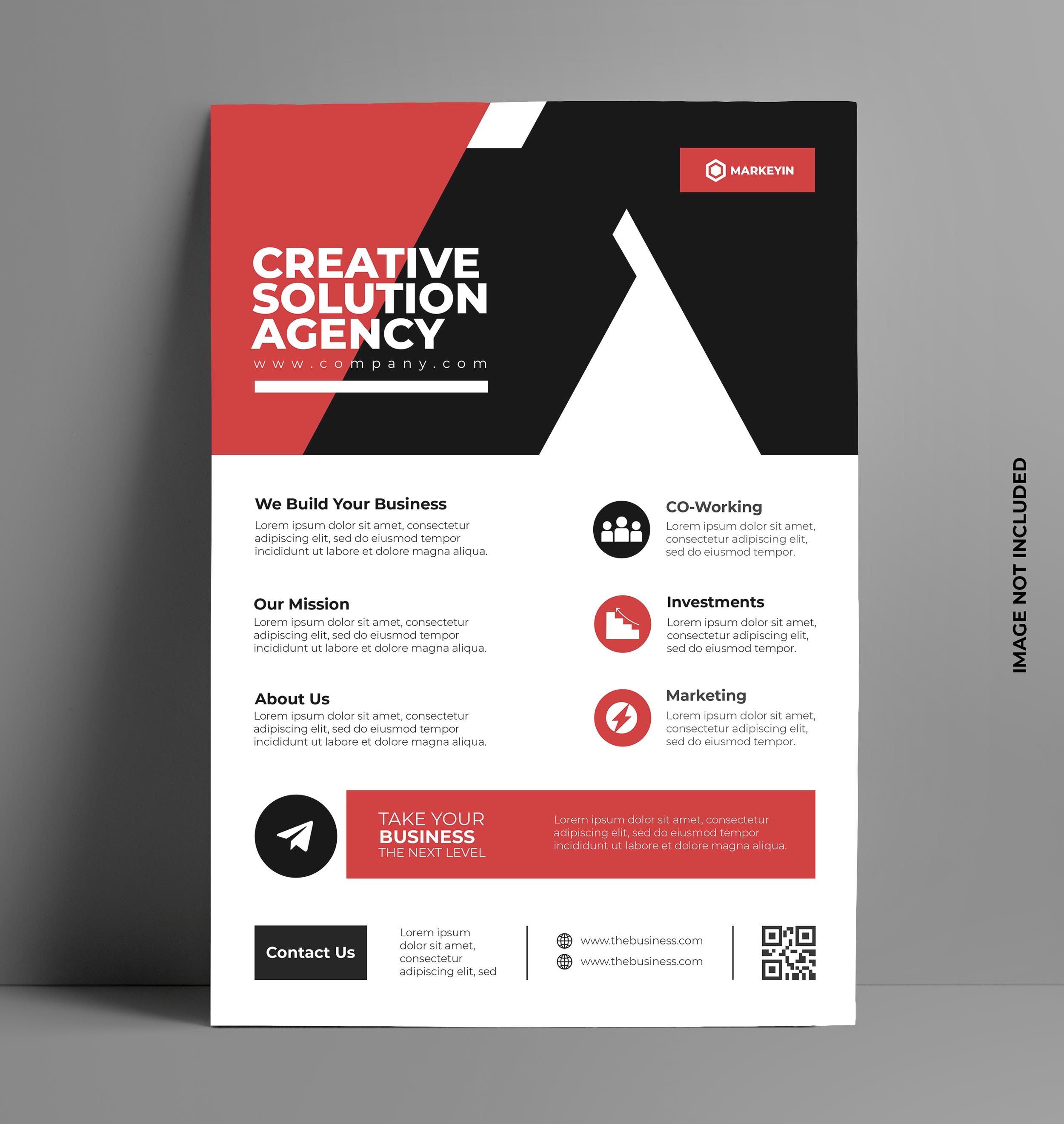 Corporate Flyer Layout Template in A4 Size. 2012298 Vector Art at Vecteezy