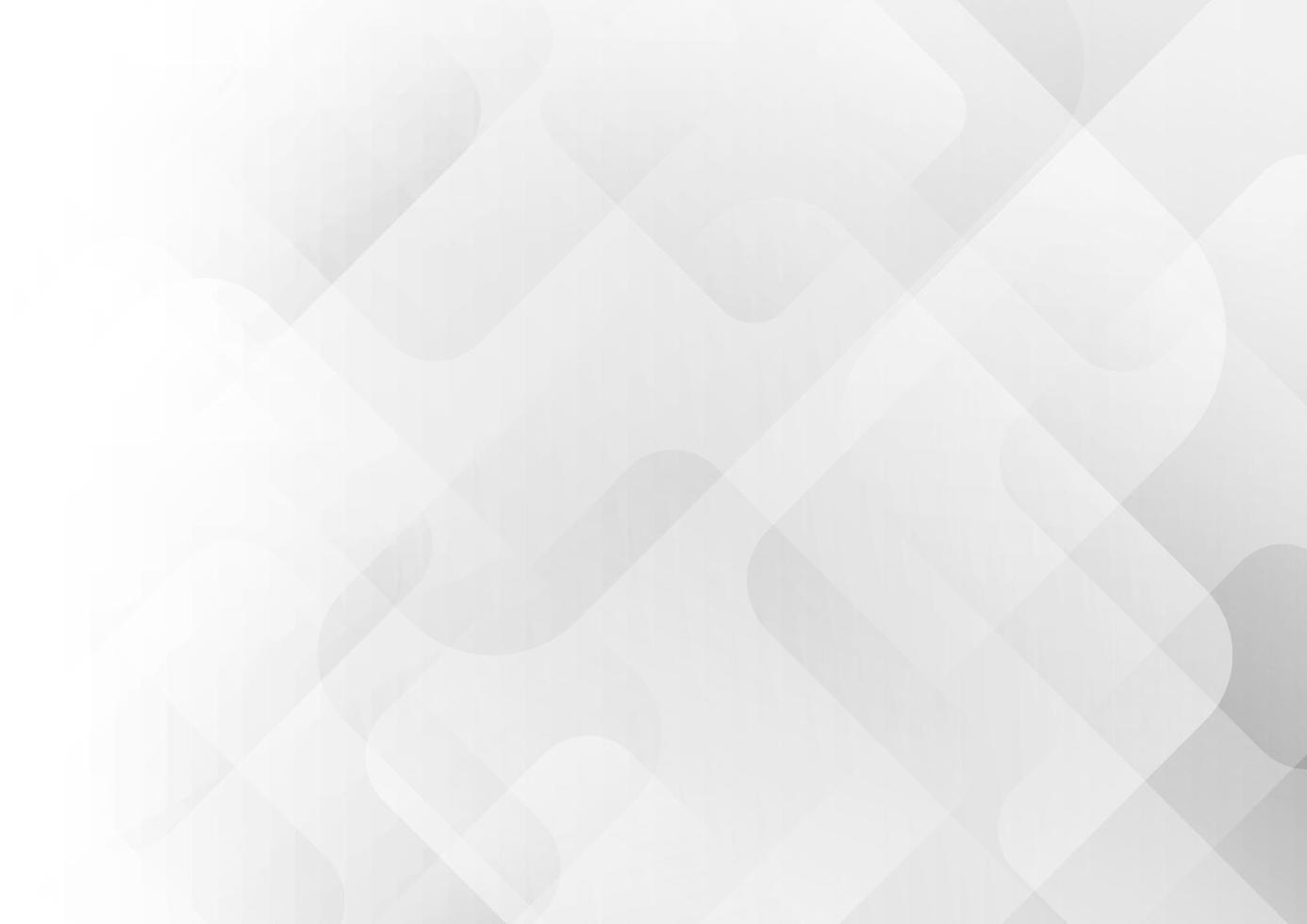Abstract elegant white and gray geometric square layer background vector