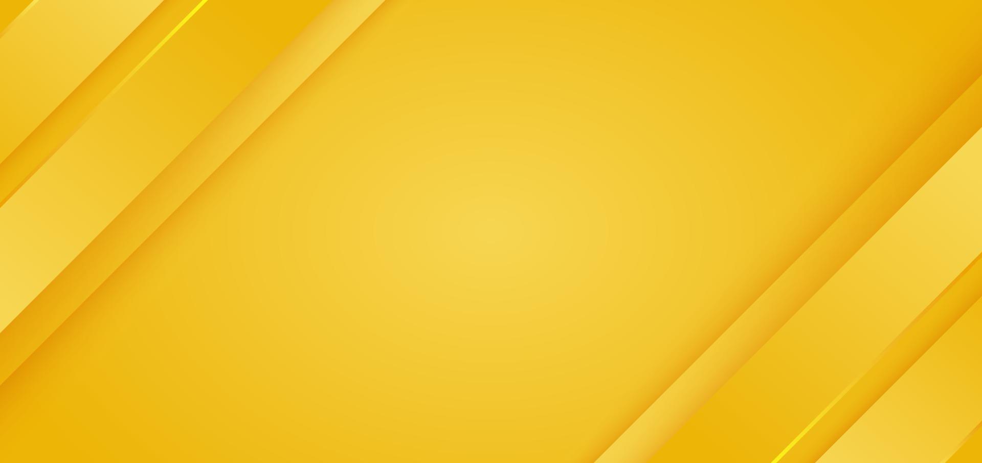 Abstract background bright yellow diagonal stripes lines vector