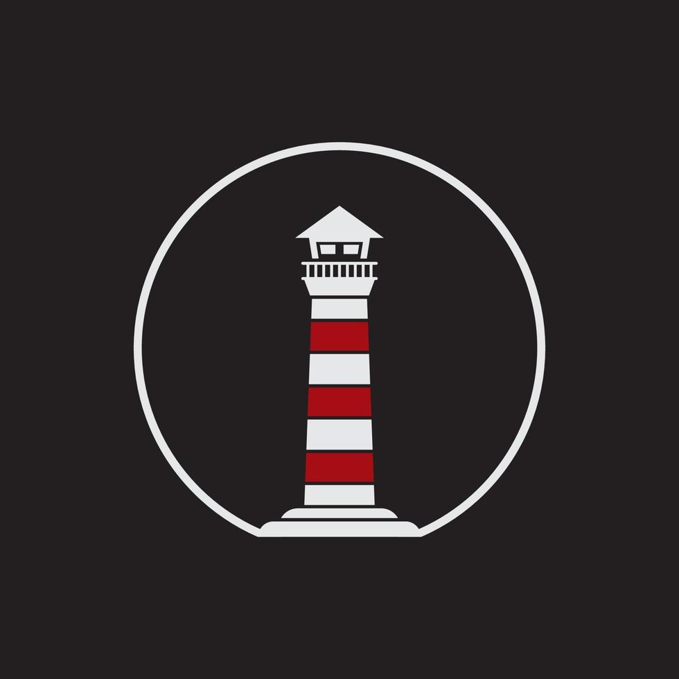 Light house vector design