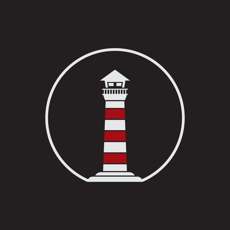 Light house vector design