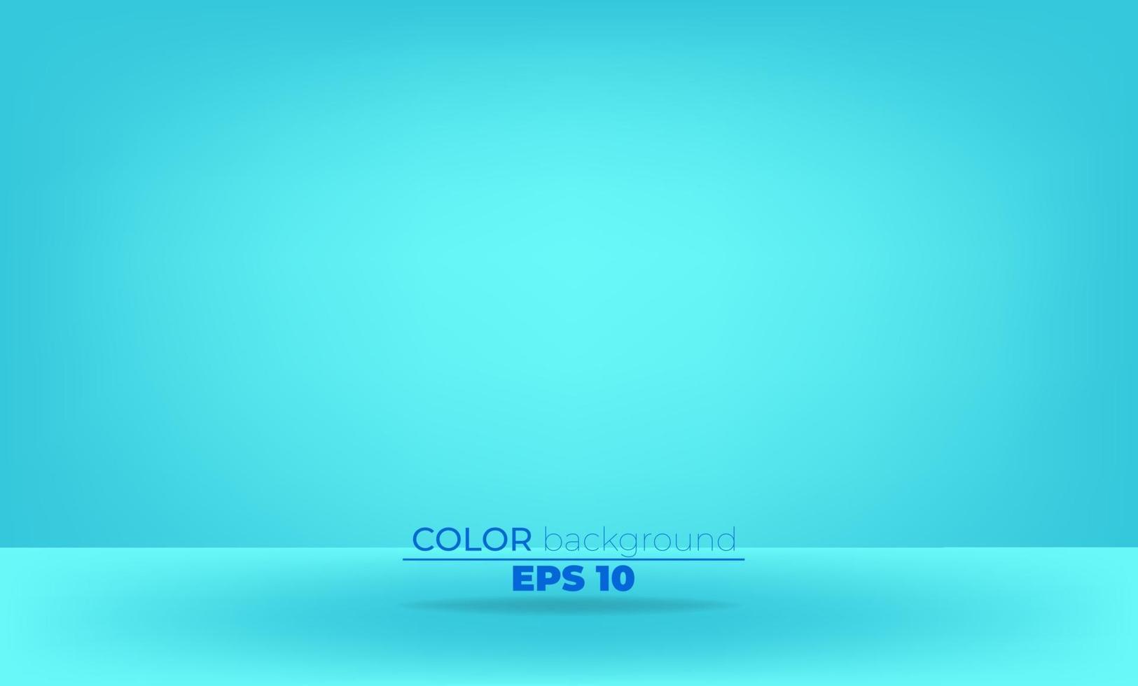 blue sky color studio room background Template mock up for display of product Business backdrop empty vector