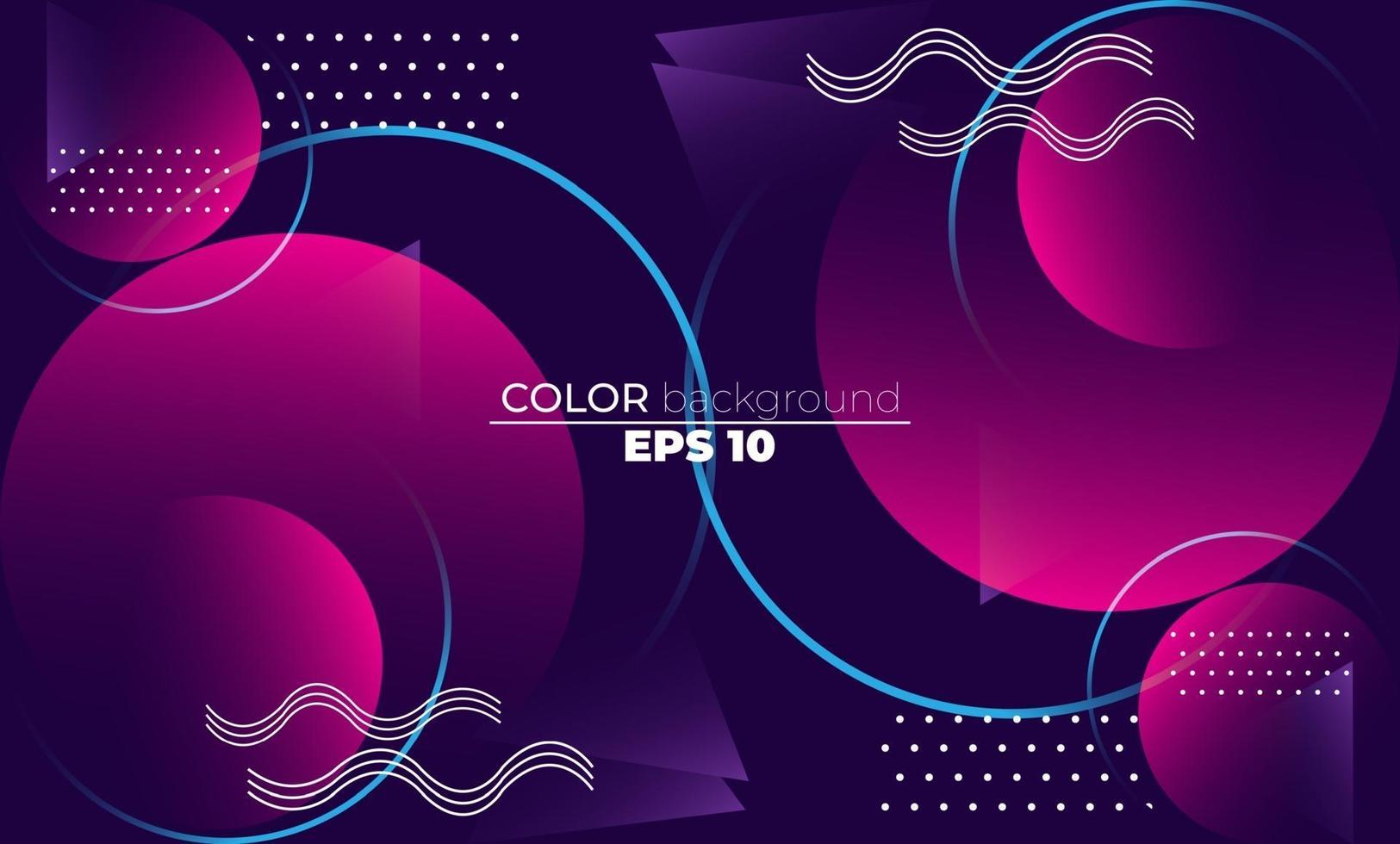 Colorful geometric background with gradient motion shapes composition. Applicable for gift card,  Poster on wall poster template,  landing page, ui, ux ,coverbook,  baner, social media posted, vector