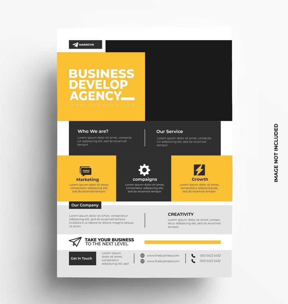 Multipurpose Corporate of Business Flyer vector
