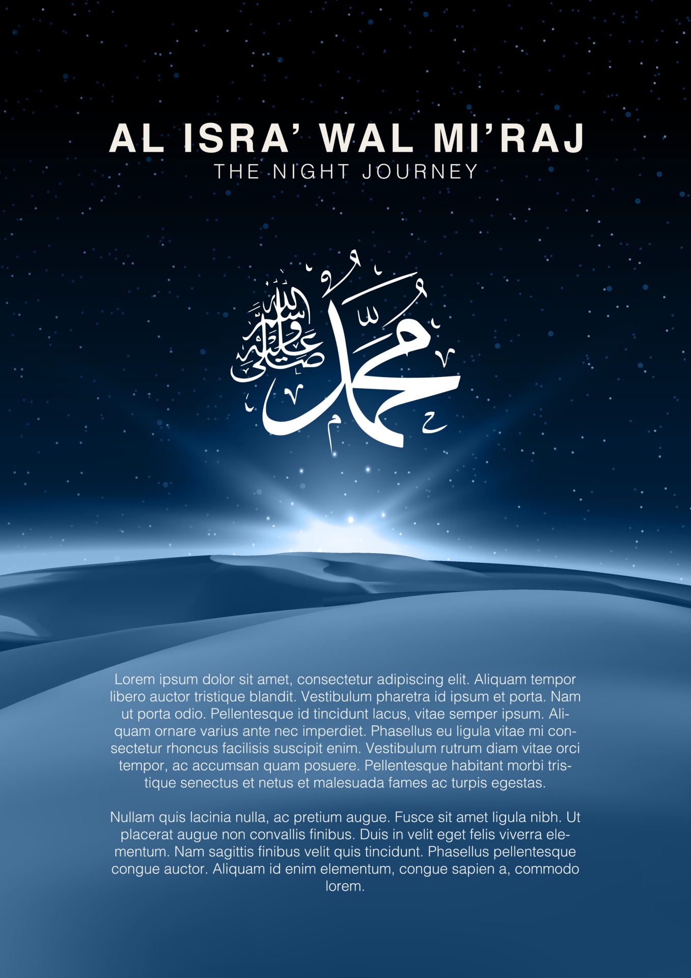 Al Isra Wal Mi Raj Means The Night Journey Of Prophet Muhammad Multipurpose Brochure Or Background Template In A4 Size 2013543 Vector Art At Vecteezy Al Isra Wal Mi Raj Means The Night Journey Of Prophet Muhammad Multipurpose Brochure Or Background Template In A4 Size 2013543 Vector Art At Vecteezy