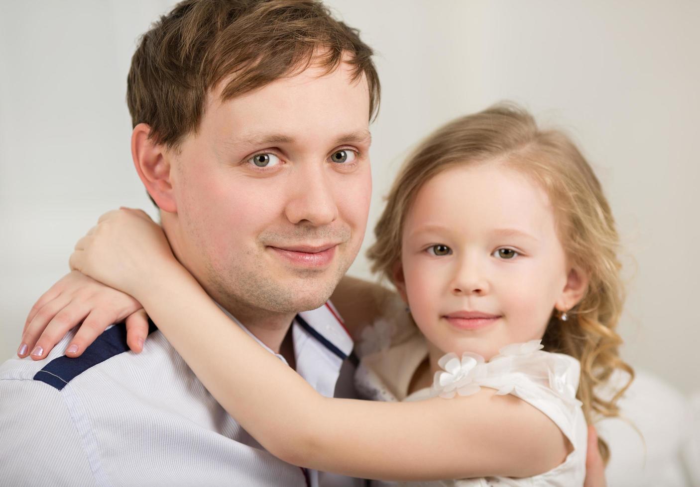 Father and daughter photo