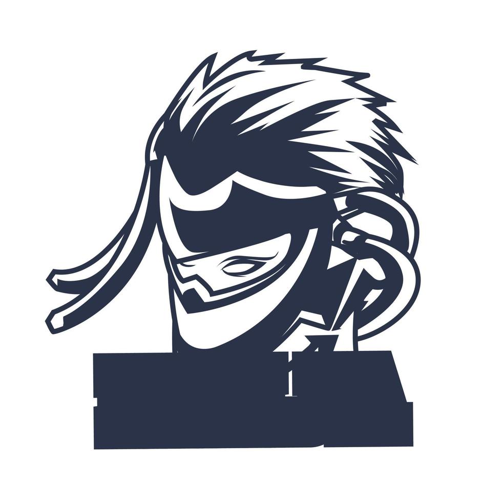 ninja ingking illustration artwork vector