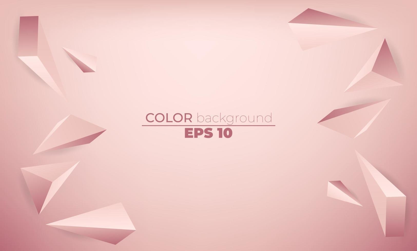 3d model Creative geometric wallpaper. Trendy gradient shapes composition vector