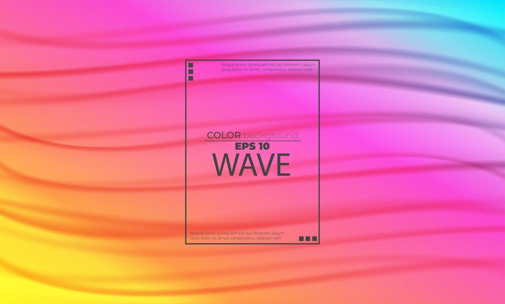 rainbow liquid background abstract with soft waves fluid. cool gradient shapes, Applicable for gift card,  Poster on wall poster template,  landing page, ui, ux ,coverbook,  baner, social media posted vector