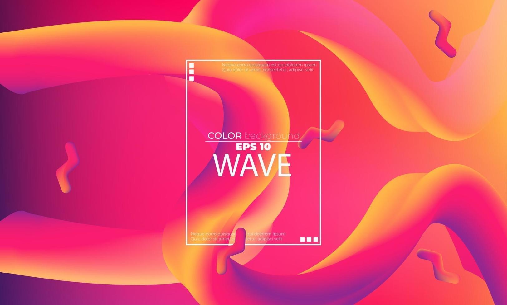 Abstract fluid color pattern of colorful liquid gradient background with modern geometric dynamic motion style Suitable For Wallpaper, Banner, Background, Card, Book Illustration, landing page, vector