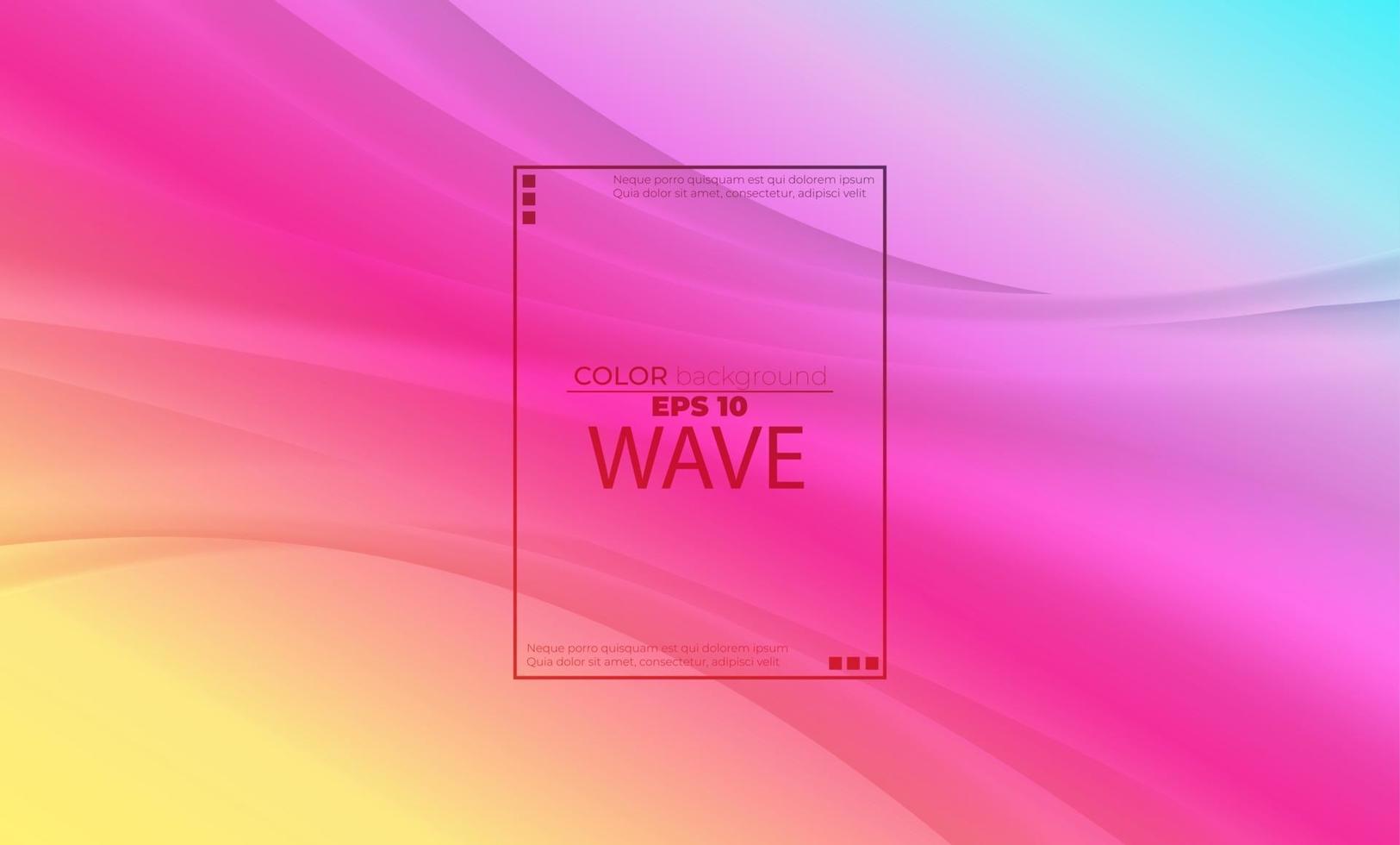 rainbow liquid background abstract with soft waves fluid. cool gradient shapes, Applicable for gift card,  Poster on wall poster template,  landing page, ui, ux ,coverbook,  baner, social media posted vector