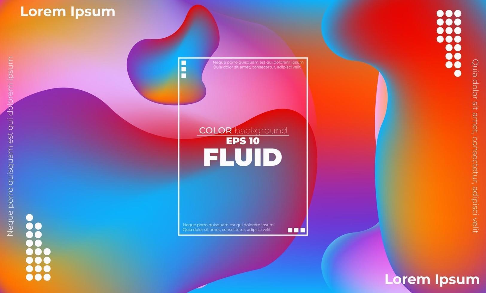 Abstract fluid color pattern of neon color liquid gradient background with modern geometric dynamic motion style Suitable For Wallpaper, Banner, Background, Card, Book Illustration, landing page, vector