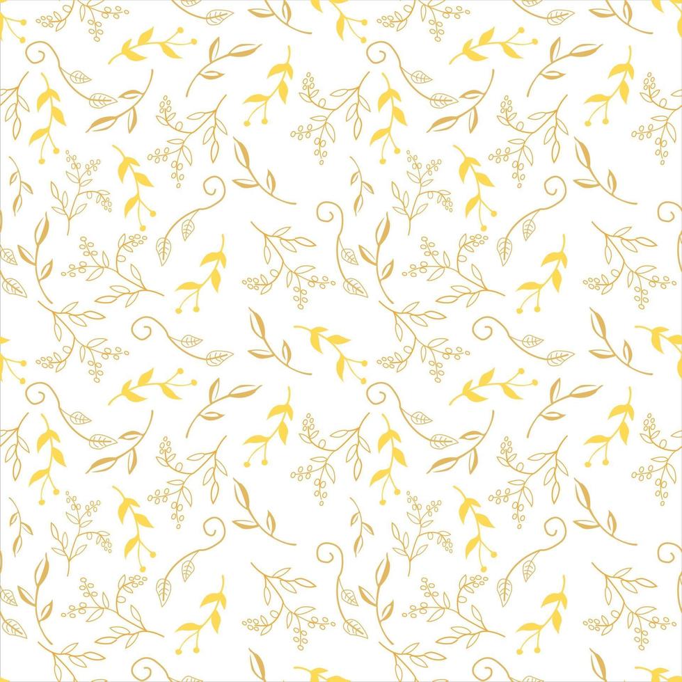 Seamless Floral Pattern cute vintage blossom vector