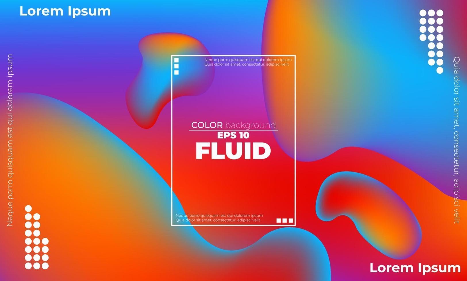 Abstract fluid color pattern of neon color liquid gradient background with modern geometric dynamic motion style Suitable For Wallpaper, Banner, Background, Card, Book Illustration, landing page, vector