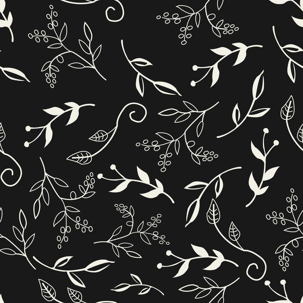 Seamless Floral Pattern cute vintage blossom vector