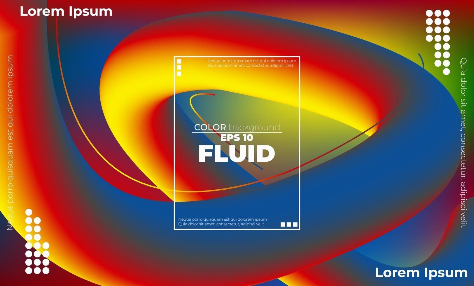 Abstract fluid color pattern of neon color liquid gradient background with modern geometric dynamic motion style Suitable For Wallpaper, Banner, Background, Card, Book Illustration, landing page, vector