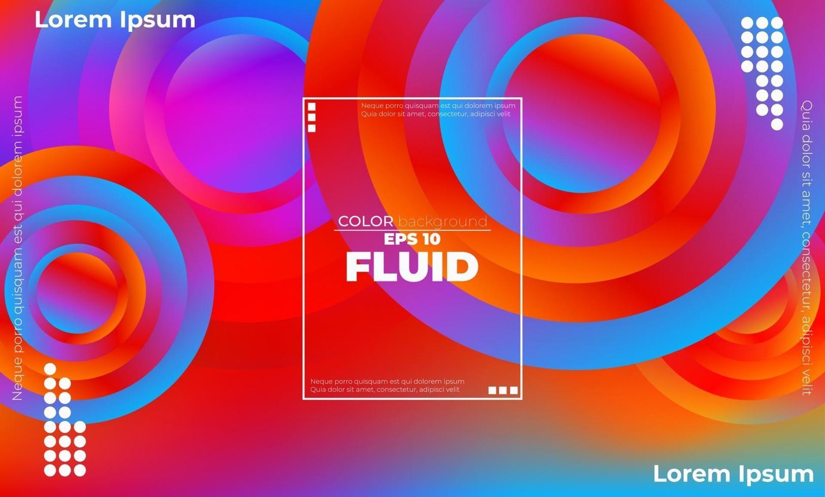 Abstract fluid color pattern of neon color liquid gradient background with modern geometric dynamic motion style Suitable For Wallpaper, Banner, Background, Card, Book Illustration, landing page, vector