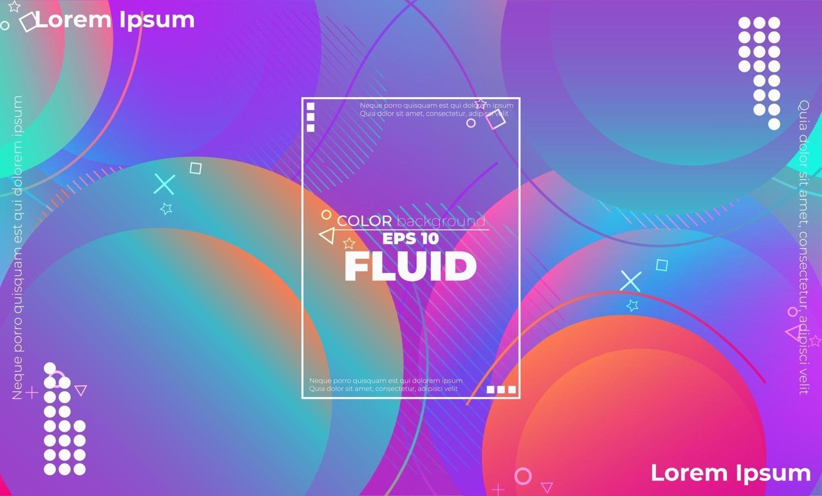 Creative geometric wallpaper. Trendy fluid flow gradient shapes composition. Visual Supply Company background for gift card,  Poster on wall poster template,  landing page, ui, ux ,coverbook,  baner, vector