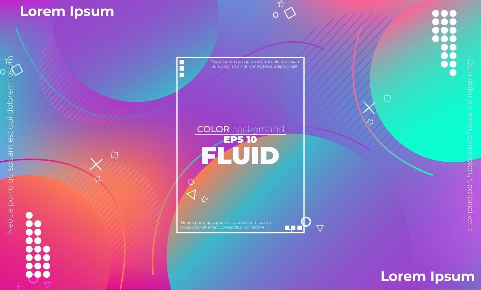 Creative geometric wallpaper. Trendy fluid flow gradient shapes composition. Visual Supply Company background for gift card,  Poster on wall poster template,  landing page, ui, ux ,coverbook,  baner, vector