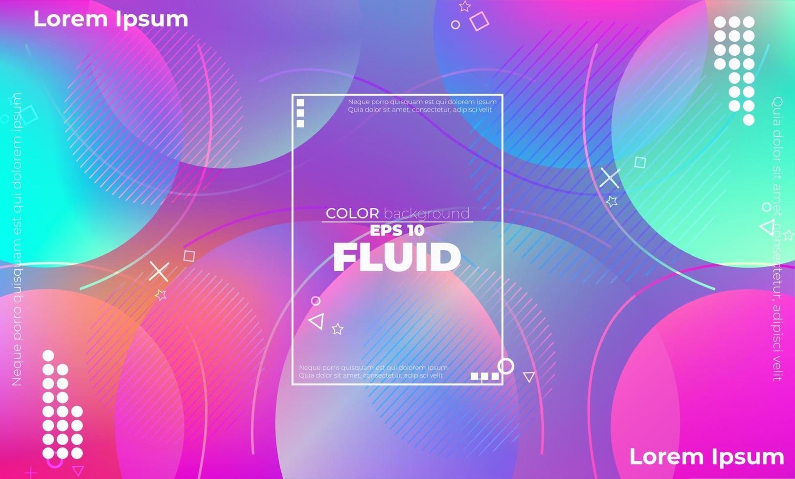 Creative geometric wallpaper. Trendy fluid flow gradient shapes composition. Visual Supply Company background for gift card,  Poster on wall poster template,  landing page, ui, ux ,coverbook,  baner, vector