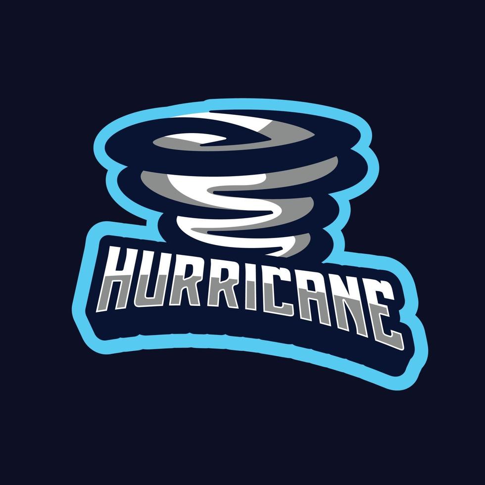 Wind Hurricane mascot design vector