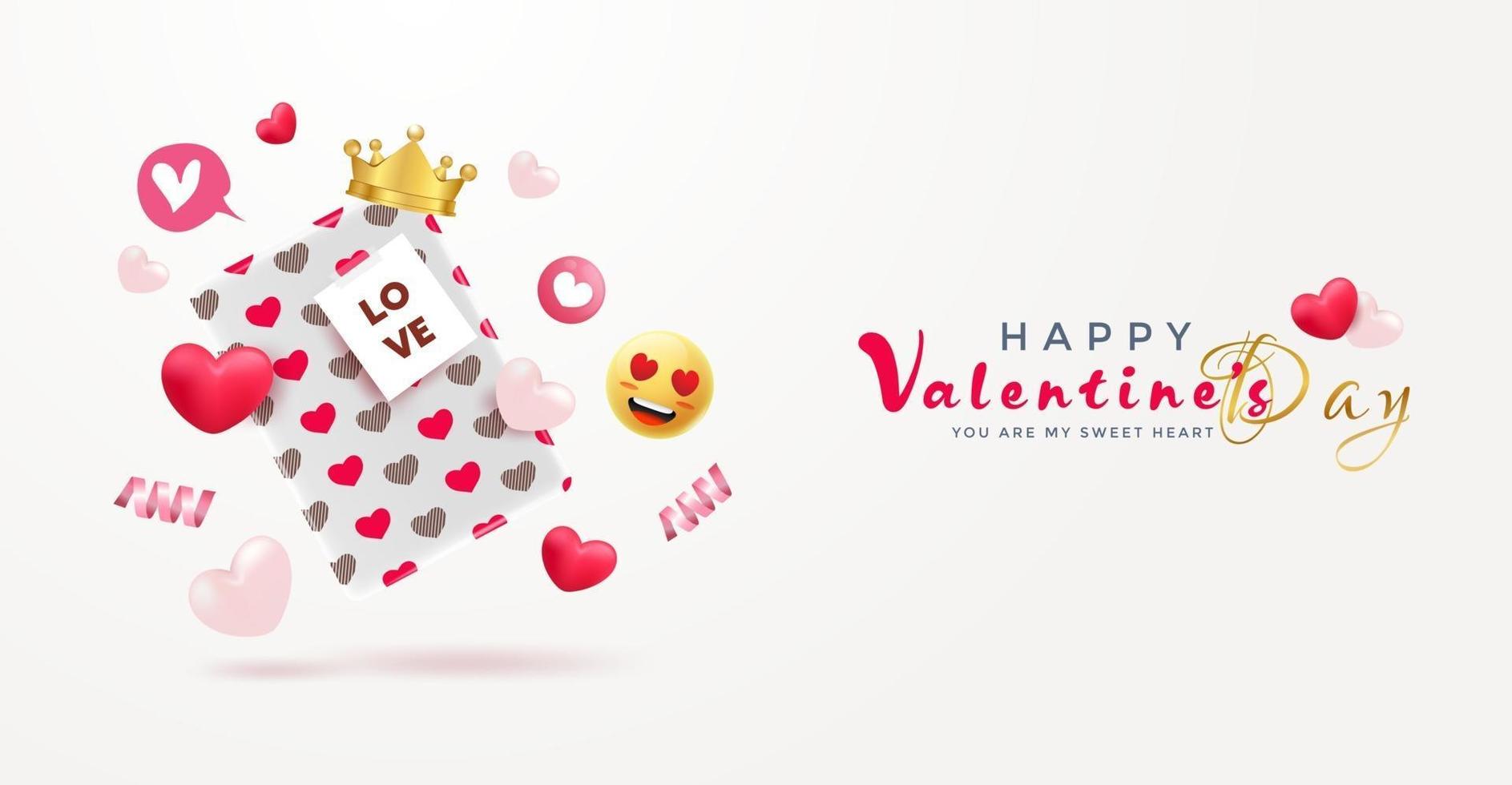 fondo de venta de san valentín vector