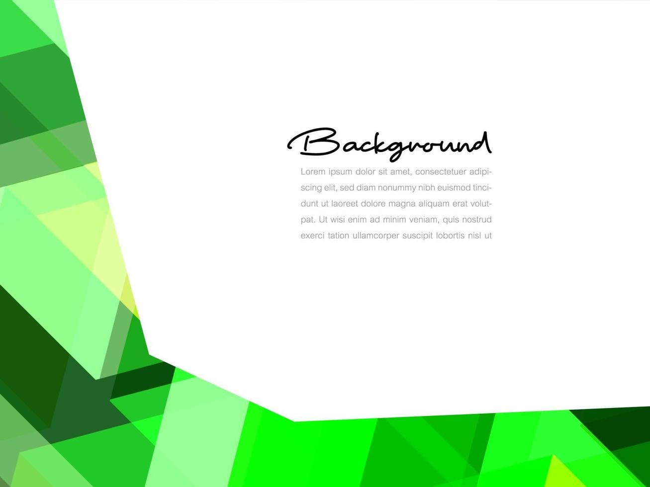 Abstract colorful background with copyspace with shapes vector