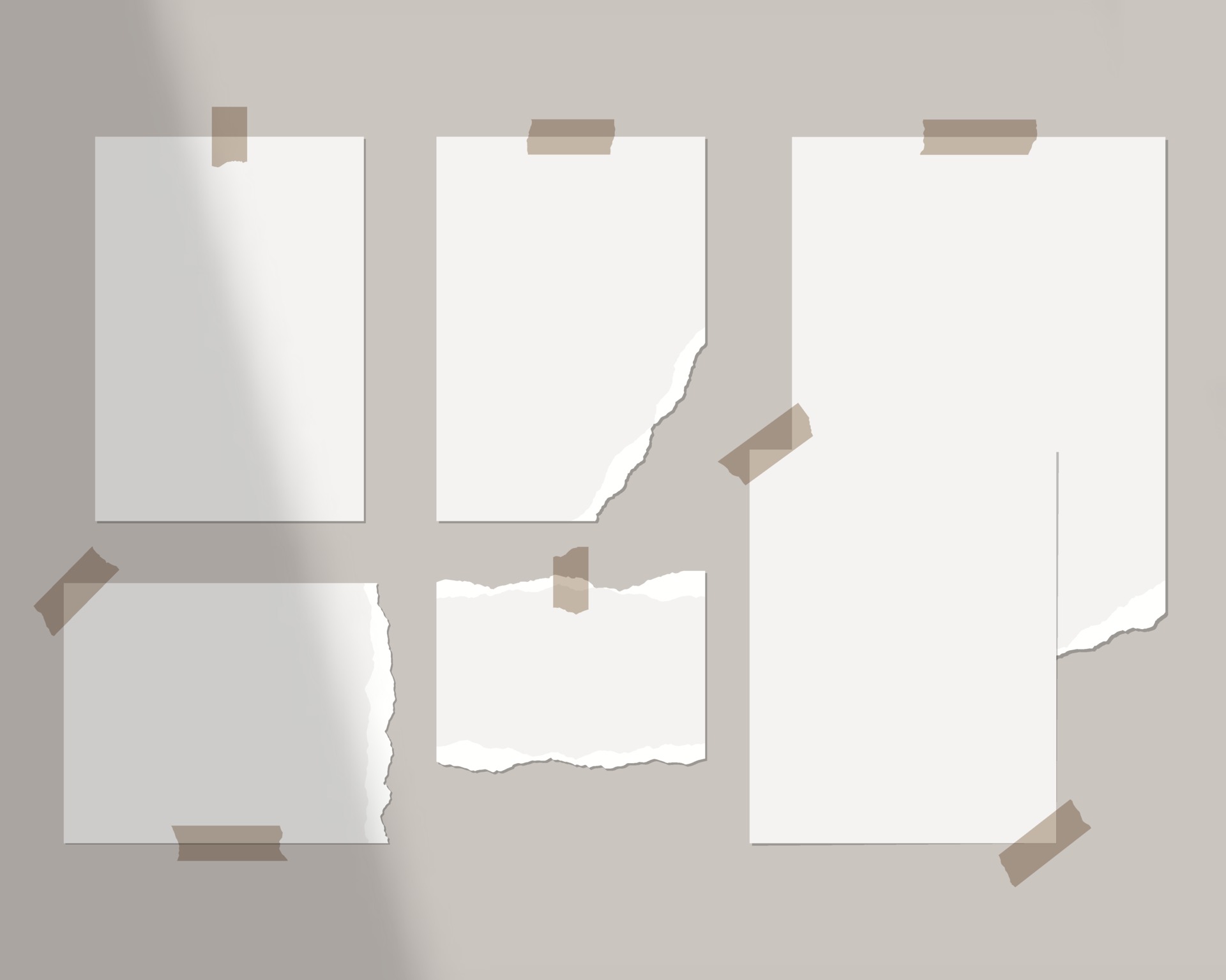 Empty sheets. Рваная бумага мокап. empty template. empty sheet stock.