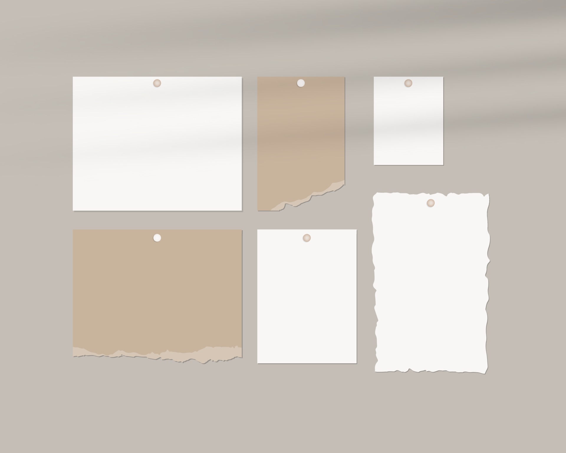 Empty sheets. Empty sheets