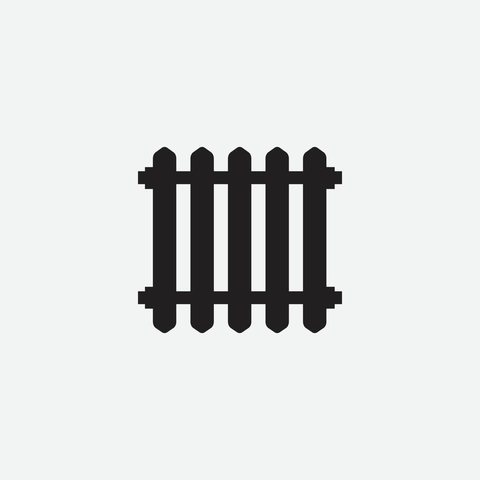 vector illustration of heat radiator icon on grey background