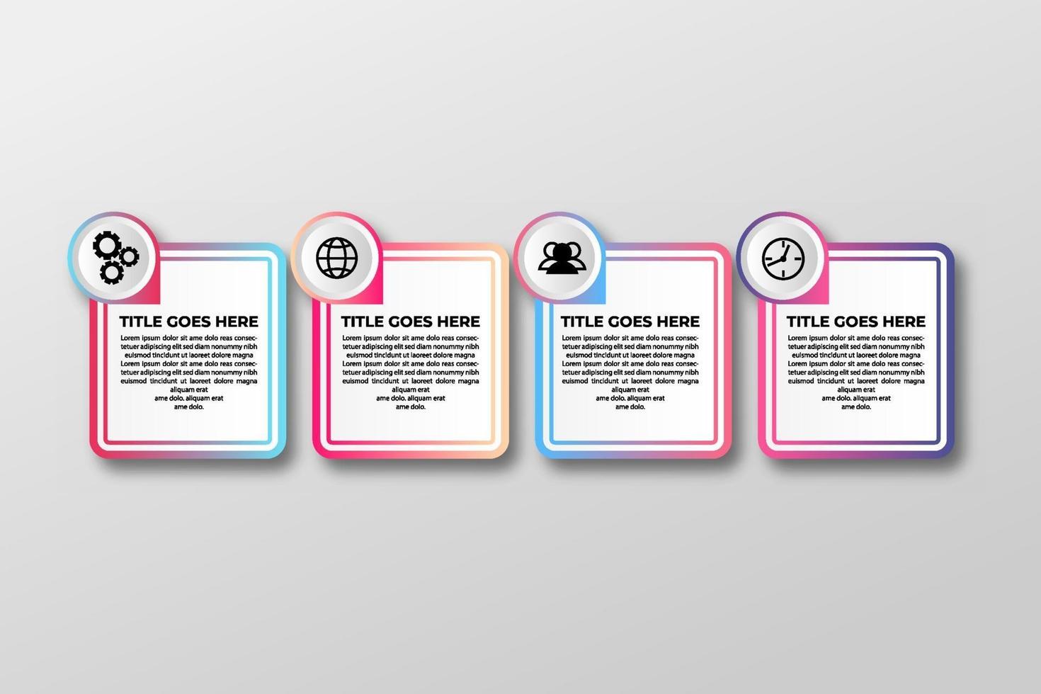 Presentation business Infographic element template. vector illustration. Can be used for process, presentations, layout, banner, info graph.