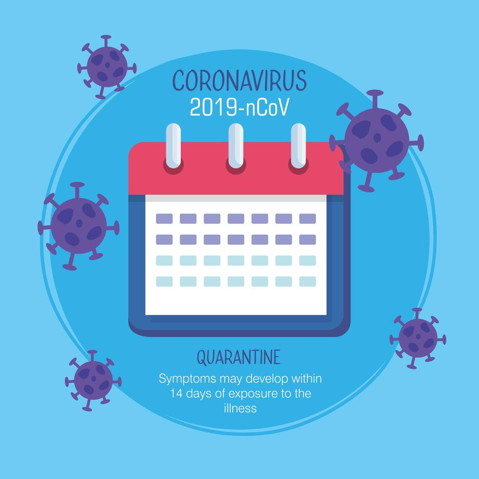 Coronavirus prevention campaign banner template vector