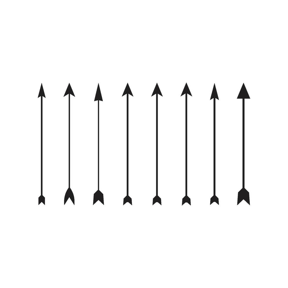 vector de icono de símbolo de flecha