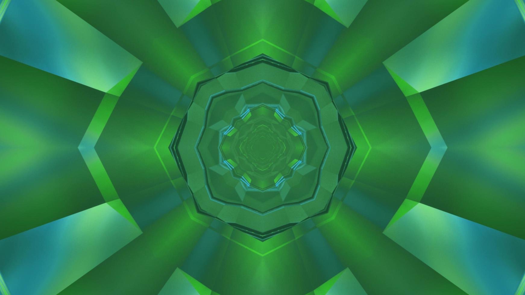 Colorful 3D kaleidoscope design illustration for background or texture photo