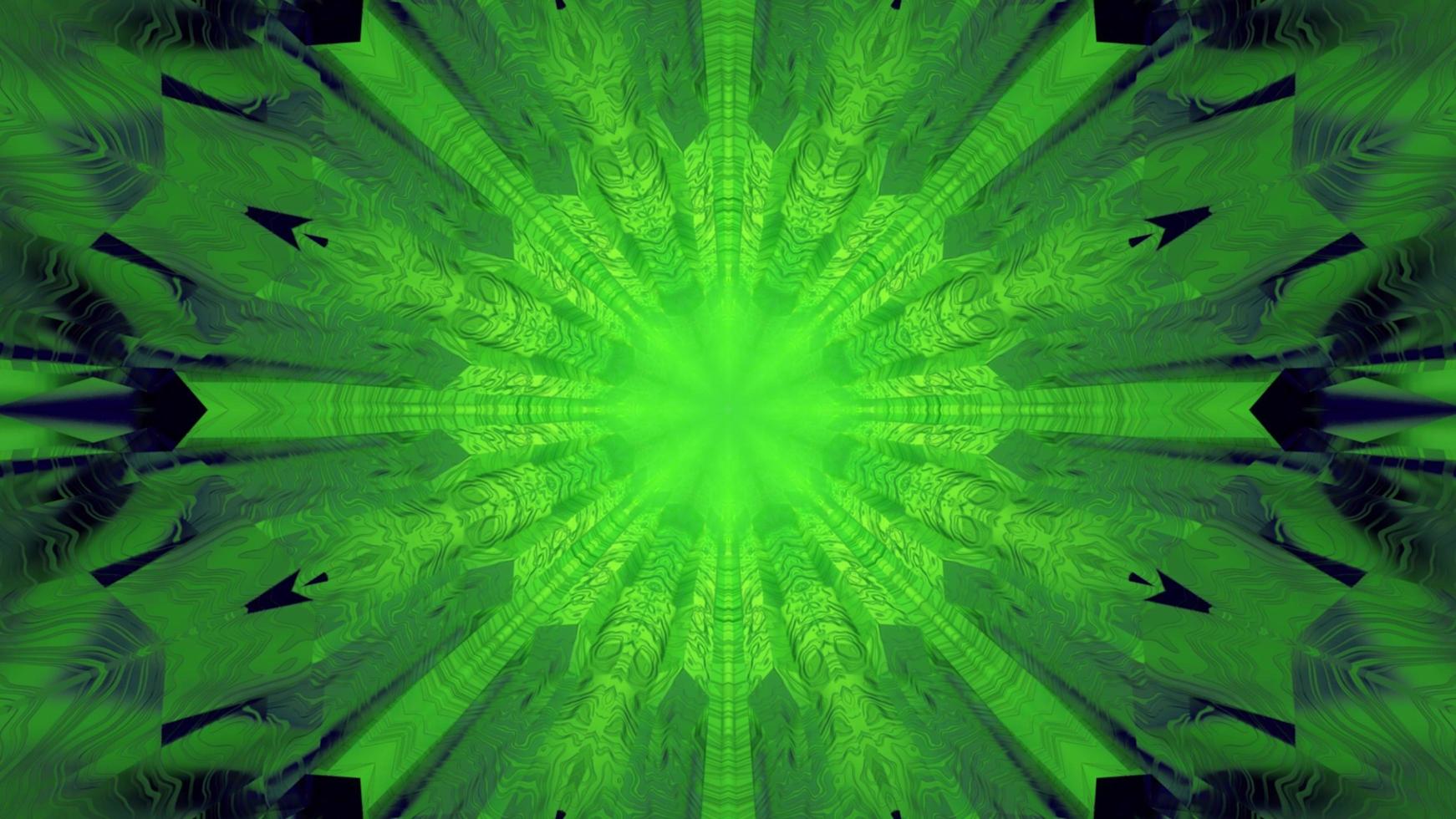 Colorful 3D kaleidoscope design illustration for background or texture photo