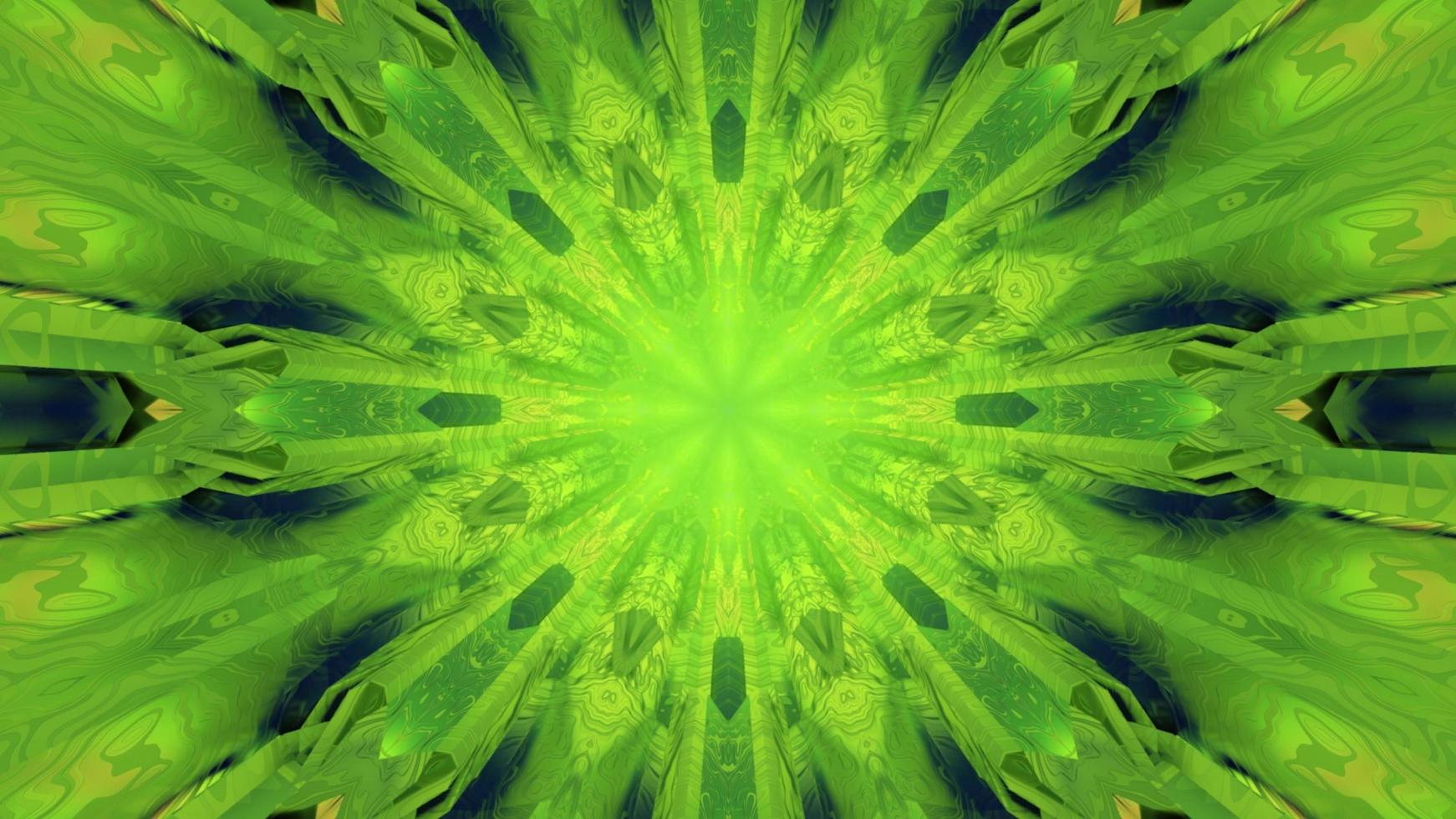Colorful 3D kaleidoscope design illustration for background or texture photo