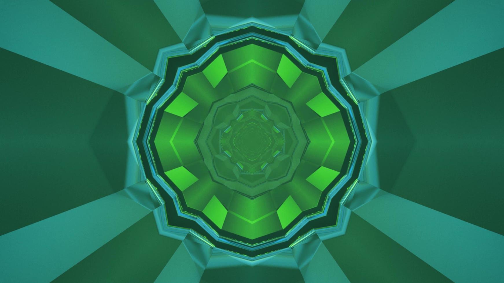 Colorful 3D kaleidoscope design illustration for background or texture photo