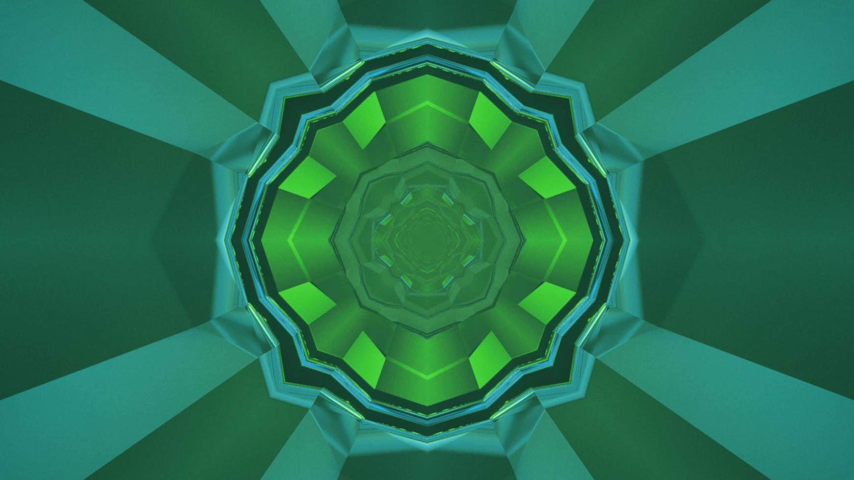 Colorful 3D kaleidoscope design illustration for background or texture photo