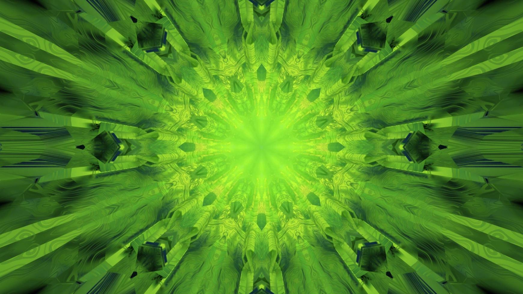 Colorful 3D kaleidoscope design illustration for background or texture photo