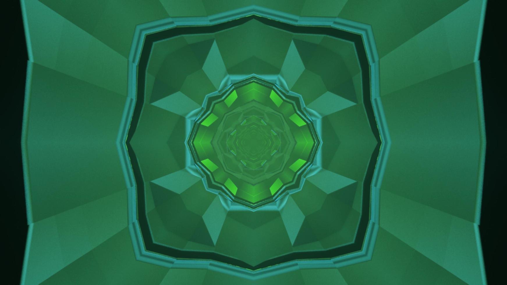 Colorful 3D kaleidoscope design illustration for background or texture photo