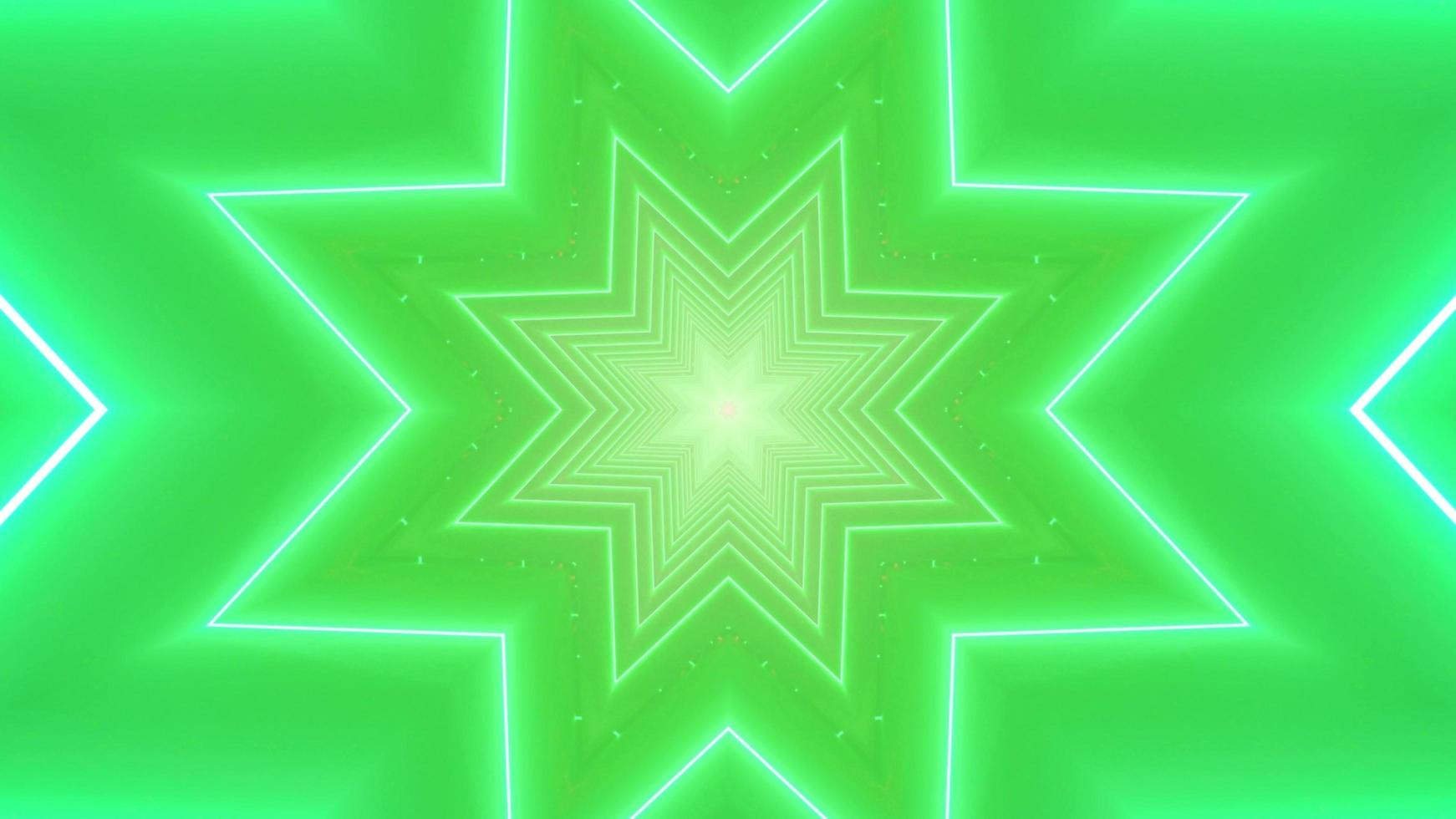 Colorful 3D kaleidoscope design illustration for background or texture photo