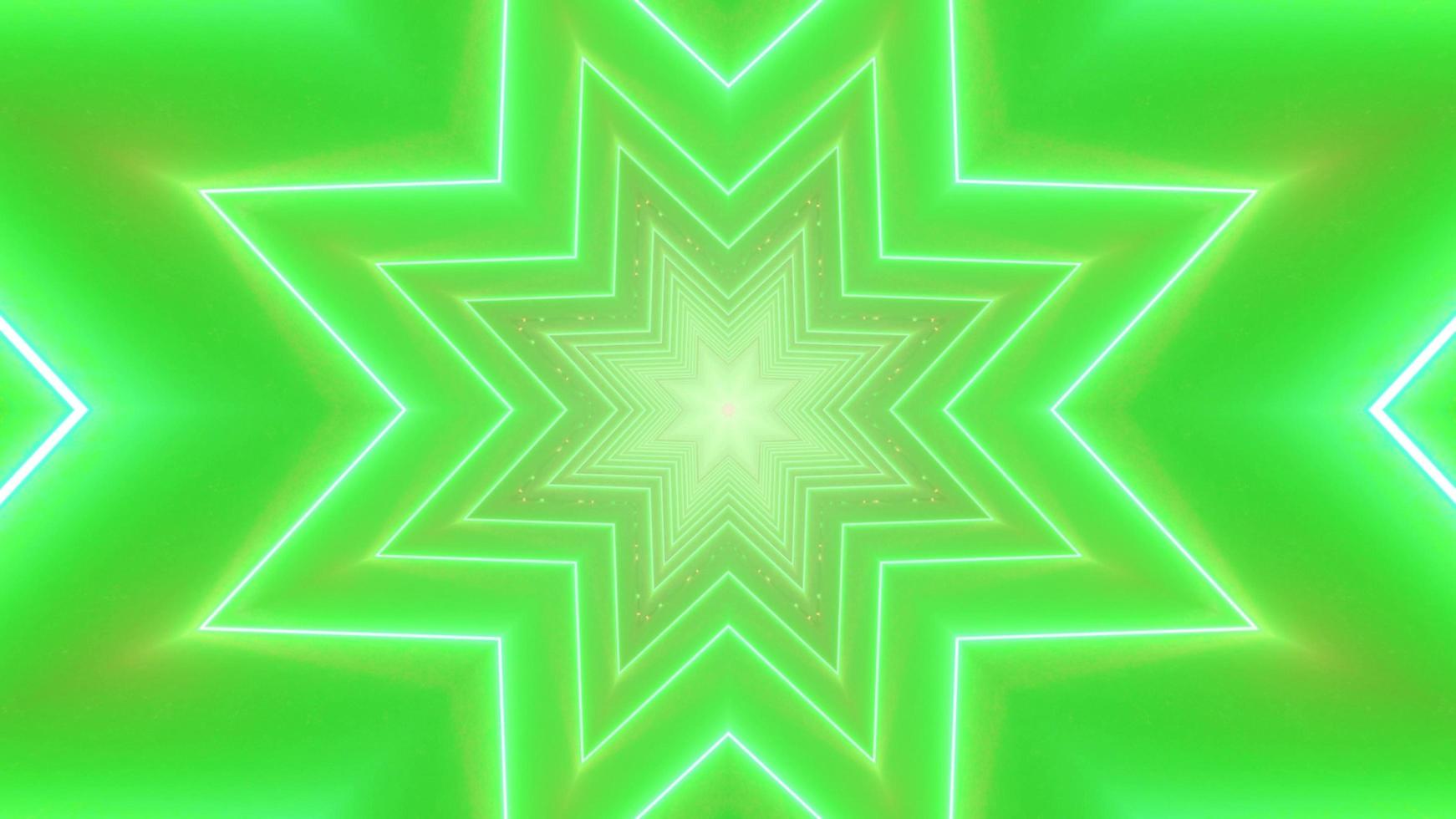 Colorful 3D kaleidoscope design illustration for background or texture photo
